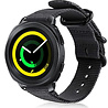 Strap-it® Strap-it Samsung Gear Sport Nylon Schnallenarmband (Schwarz) Strap-it® Strap-it Samsung Gear Sport Nylon Schnallenarmband (Schwarz)