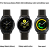Strap-it® Strap-it Samsung Gear Sport Lederarmband (Schwarz) Strap-it® Strap-it Samsung Gear Sport Lederarmband (Schwarz)