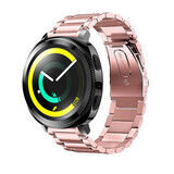 Strap-it® Samsung Gear Sport Stahlarmband (Rosa) Strap-it® Samsung Gear Sport Stahlarmband (Rosa)