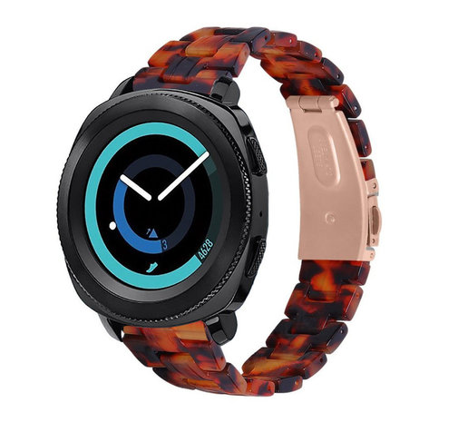 Strap-it® Strap-it Samsung Gear Sport Resinarmband (Lava)