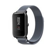 Strap-it® Xiaomi Amazfit Bip Milanese Armband (spaceGrau) Strap-it® Xiaomi Amazfit Bip Milanese Armband (spaceGrau)