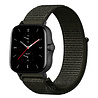 Strap-it® Strap-it Amazfit GTS 2 Nylonarmband (Dunkelgrün) Strap-it® Strap-it Amazfit GTS 2 Nylonarmband (Dunkelgrün)
