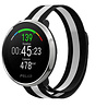 Strap-it® Strap-It Polar Ignite Milanese Armband (Schwarz/Weiß) Strap-it® Strap-It Polar Ignite Milanese Armband (Schwarz/Weiß)