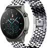 Strap-it® Strap-it Huawei Watch GT 2 Pro Fisch Gliederarmband (Schwarz) Strap-it® Strap-it Huawei Watch GT 2 Pro Fisch Gliederarmband (Schwarz)