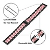 Strap-it® Strap-it Amazfit GTR 2 Stahlarmband (Schwarz/Rosa) Strap-it® Strap-it Amazfit GTR 2 Stahlarmband (Schwarz/Rosa)