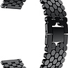 Strap-it® Strap-it Amazfit GTR 3 (Pro) Fisch Gliederarmband (Schwarz) Strap-it® Strap-it Amazfit GTR 3 (Pro) Fisch Gliederarmband (Schwarz)
