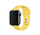 Strap-it Apple Watch 8 Silikonarmband (Gelb)