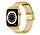 Strap-it Apple Watch 8 Edelstahlarmband (Gold)