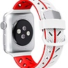 Strap-it® Strap-it Armband Apple Watch 8 Special Edition (Weiß/Rot) Strap-it® Strap-it Armband Apple Watch 8 Special Edition (Weiß/Rot)