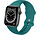 Strap-it Apple Watch 8 Armband Silikon (Armeegrün)