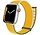 Strap-it Apple Watch 8 Nylon Loop Armband (Gelb)