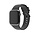 Strap-it Apple Watch 8 Silikon-Schnallenband (Schwarz)