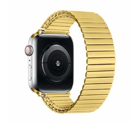 Strap-it® Apple Watch 8 Stahl-Stretchband (Gold) Strap-it® Apple Watch 8 Stahl-Stretchband (Gold)