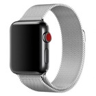 Strap-it® Strap-it Apple Watch 8 Milanese Armband (Silber)