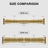 Strap-it® Strap-It Apple Watch Ultra Jubilee Stahlarmband (Gold) Strap-it® Strap-It Apple Watch Ultra Jubilee Stahlarmband (Gold)