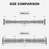 Strap-it® Strap-It Apple Watch Ultra Jubilee Stahlarmband (Silber) Strap-it® Strap-It Apple Watch Ultra Jubilee Stahlarmband (Silber)
