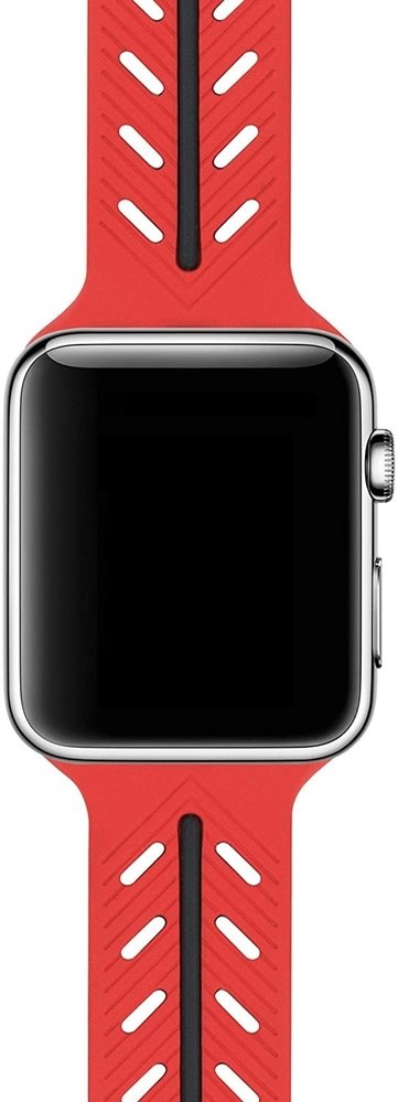 Strap-it® Strap-It Apple Watch Ultra Armband Special Edition (Rot/Schwarz) Strap-it® Strap-It Apple Watch Ultra Armband Special Edition (Rot/Schwarz)