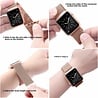 Strap-it® Strap-It Apple Watch Ultra Milanese Armband (Rosé) Strap-it® Strap-It Apple Watch Ultra Milanese Armband (Rosé)