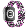 Strap-it® Strap-It Apple Watch Ultra Milanese Armband (Lila Leopard) Strap-it® Strap-It Apple Watch Ultra Milanese Armband (Lila Leopard)