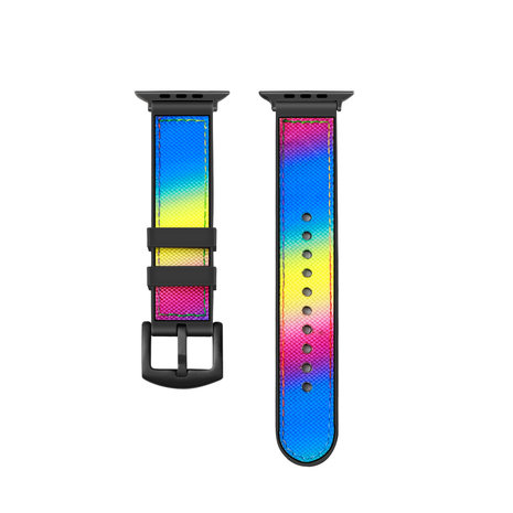 Strap-it® Strap-It Apple Watch Ultra Nylon Hybridarmband (Bunt) Strap-it® Strap-It Apple Watch Ultra Nylon Hybridarmband (Bunt)