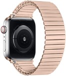 Strap-it® Strap-It Apple Watch Ultra Stretcharmband Stahl (Roségold)