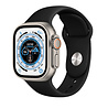 Strap-it® Strap-It Apple Watch Ultra Silikonarmband (Schwarz) Strap-it® Strap-It Apple Watch Ultra Silikonarmband (Schwarz)