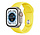 Strap-It Apple Watch Ultra Silikonarmband (Gelb)