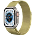 Strap-it® Strap-It Apple Watch Ultra Milanese Armband (Gold)