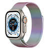 Strap-it® Strap-It Apple Watch Ultra Milanese Armband (Regenbogen) Strap-it® Strap-It Apple Watch Ultra Milanese Armband (Regenbogen)