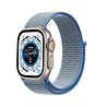 Strap-it® Strap-It Apple Watch Ultra Nylonarmband (Blau) Strap-it® Strap-It Apple Watch Ultra Nylonarmband (Blau)