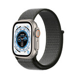 Strap-it® Apple Watch Ultra Nylonarmband (Grün)