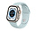 Strap-It Apple Watch Ultra Silikonarmband (Hellblau)