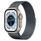 Strap-it® Strap-It Apple Watch Ultra Milanese Armband (Spacegrau)