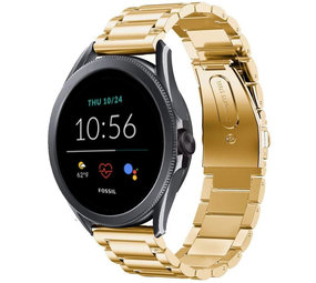 Strap-it® Fossil Gen 5e - 44mm Stahlarmband (Gold) Strap-it® Fossil Gen 5e - 44mm Stahlarmband (Gold)