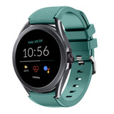 Strap-it® Fossil Gen 5e - 44mm Silikon Armband (Kieferngrün) Strap-it® Fossil Gen 5e - 44mm Silikon Armband (Kieferngrün)