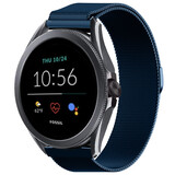 Strap-it® Fossil Gen 5e - 44mm Milanese Armband (Blau) Strap-it® Fossil Gen 5e - 44mm Milanese Armband (Blau)