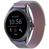 Strap-it® Fossil Gen 5e - 44mm Milanese Armband (Regenbogen) Strap-it® Fossil Gen 5e - 44mm Milanese Armband (Regenbogen)
