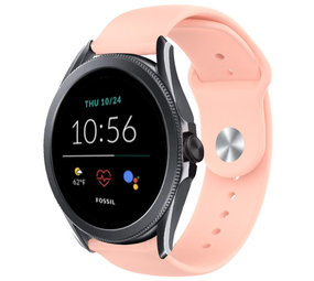 Strap-it® Fossil Gen 5e - 44mm Sportarmband (Rosa) Strap-it® Fossil Gen 5e - 44mm Sportarmband (Rosa)