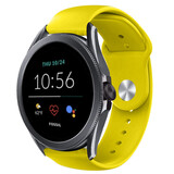 Strap-it® Fossil Gen 5e - 44mm Sportarmband (Gelb) Strap-it® Fossil Gen 5e - 44mm Sportarmband (Gelb)