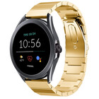 Strap-it® Strap-it Fossil Gen 5e - 44mm Metallarmband (Gold)