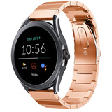Strap-it® Fossil Gen 5e - 44mm Metallarmband (Rosagold) Strap-it® Fossil Gen 5e - 44mm Metallarmband (Rosagold)