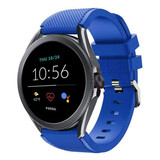 Strap-it® Fossil Gen 5e - 44mm Silikon Armband (Blau) Strap-it® Fossil Gen 5e - 44mm Silikon Armband (Blau)
