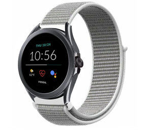 Strap-it® Fossil Gen 5e - 44mm Nylon Armband (Muschel) Strap-it® Fossil Gen 5e - 44mm Nylon Armband (Muschel)