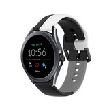 Strap-it® Fossil Gen 5e - 44mm Triple Sport Armband (Schwarz-Weiß-Grau) Strap-it® Fossil Gen 5e - 44mm Triple Sport Armband (Schwarz-Weiß-Grau)