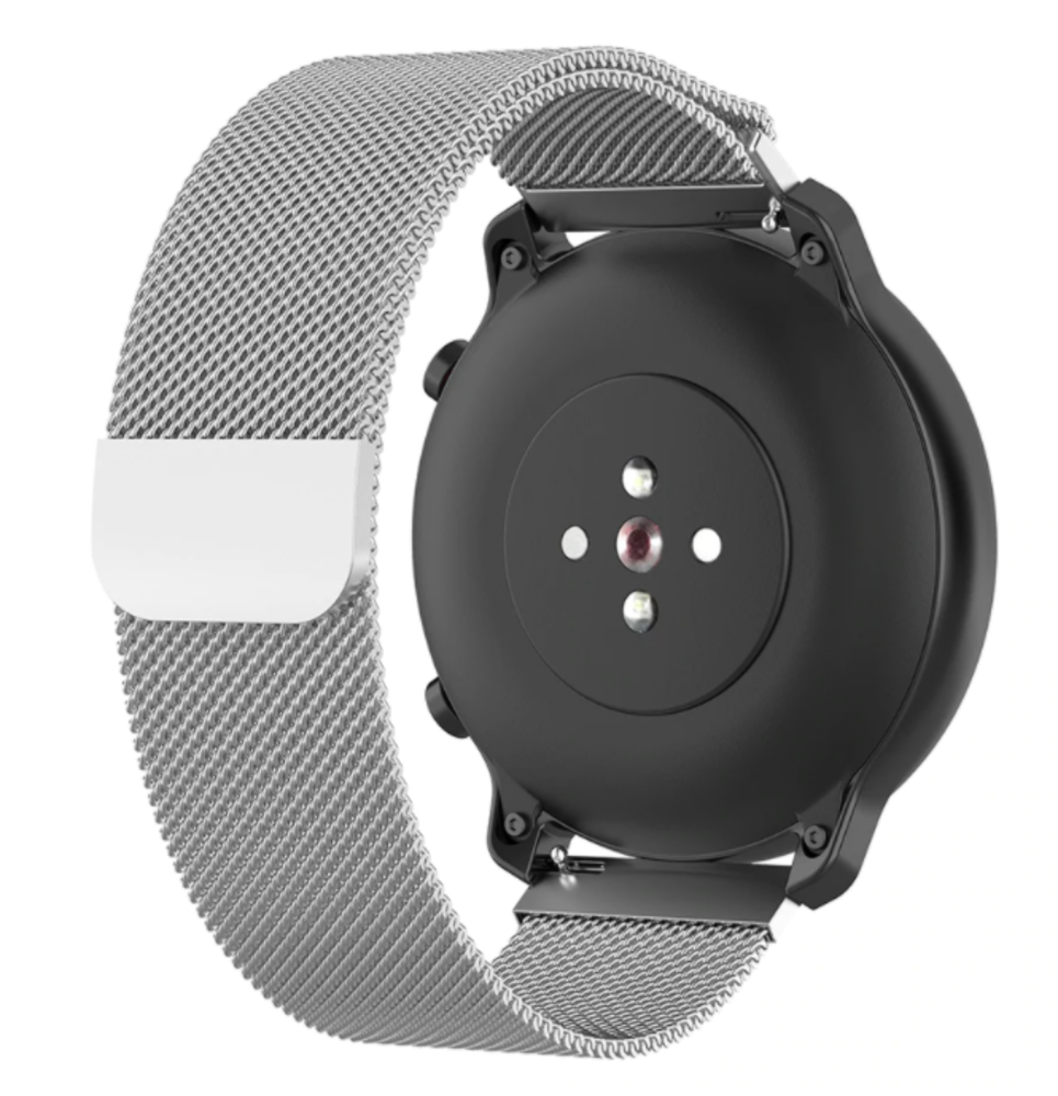 Strap-it® Strap-it Fossil Gen 5e - 44mm Milanese Armband (Silber)