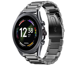 Strap-it® Fossil Gen 6 44mm Titanarmband (Graphit) Strap-it® Fossil Gen 6 44mm Titanarmband (Graphit)