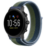 Strap-it® Fossil Gen 5 Nylon Armband (Grün) Strap-it® Fossil Gen 5 Nylon Armband (Grün)