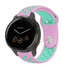 Strap-it® Strap-it Garmin Vivoactive 4s 40mm Sportarmband (Rosa/Aqua) Strap-it® Strap-it Garmin Vivoactive 4s 40mm Sportarmband (Rosa/Aqua)