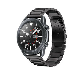 Strap-it® Samsung Galaxy Watch 3 45mm Titanarmband (Schwarz) Strap-it® Samsung Galaxy Watch 3 45mm Titanarmband (Schwarz)