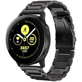 Strap-it® Samsung Galaxy Watch Active Titanarmband (Schwarz) Strap-it® Samsung Galaxy Watch Active Titanarmband (Schwarz)